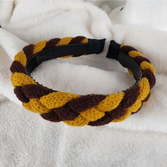 Braided Sweater Knit Headband - Picture 1 of 2